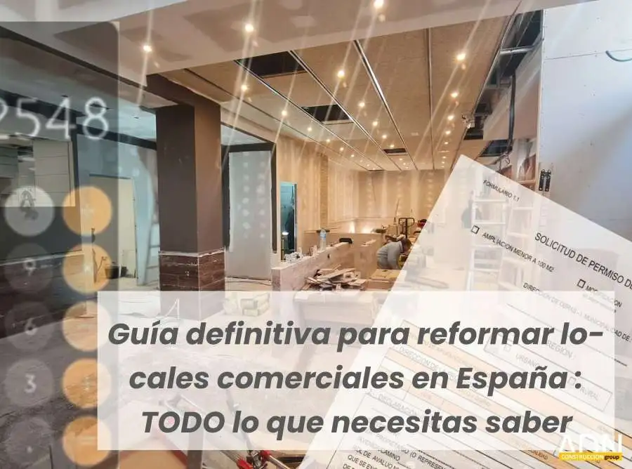 Guía definitiva para reformar locales comerciales en España : TODO lo que necesitas saber