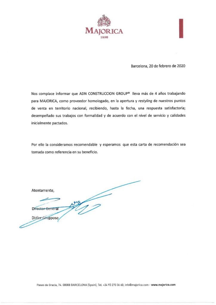 recomendacion majorica