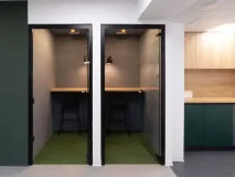 Cabinas-de-concentración-montadas en-oficinas-en Sant Cugat del Valles